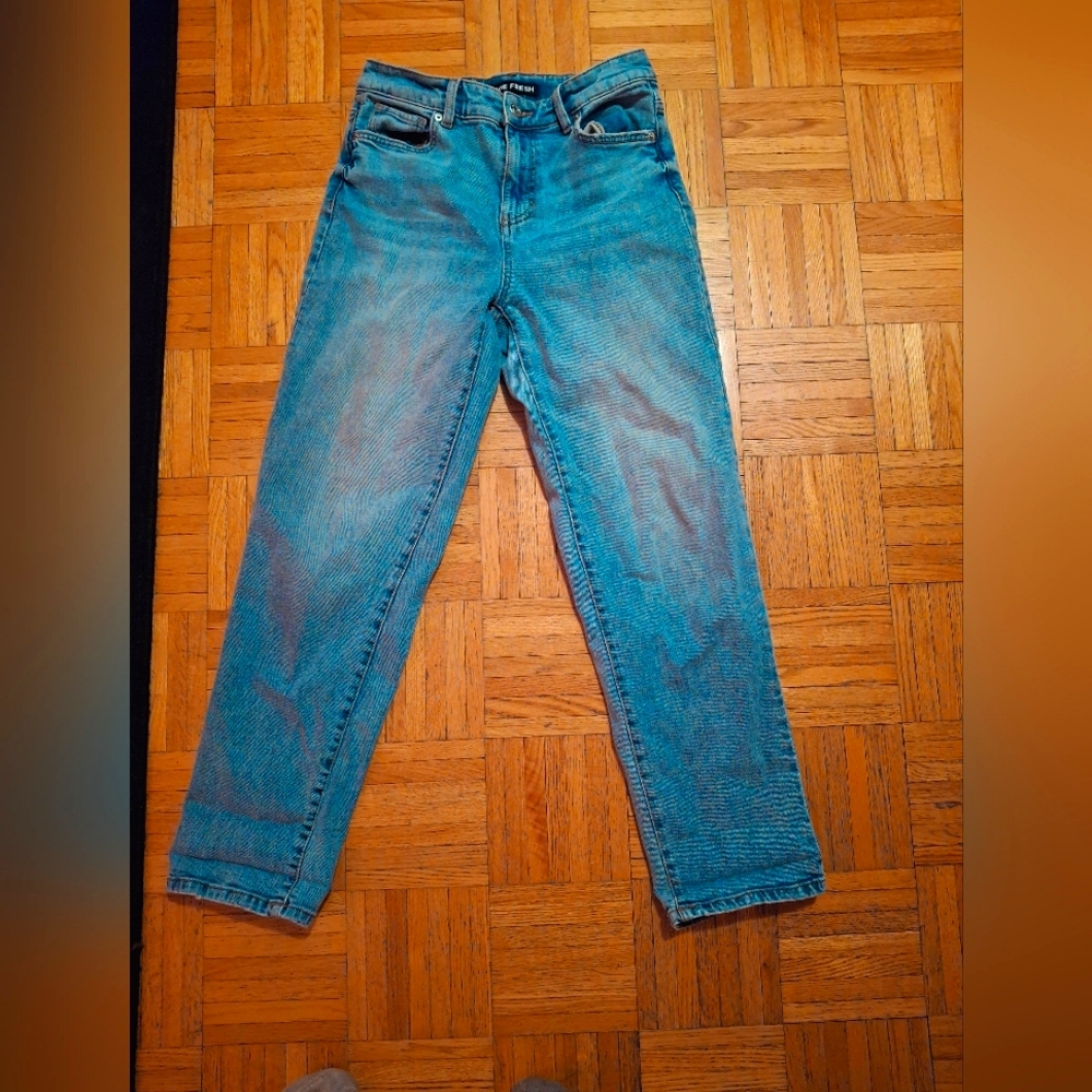 Joe Fresh High Rise Straight Jeans